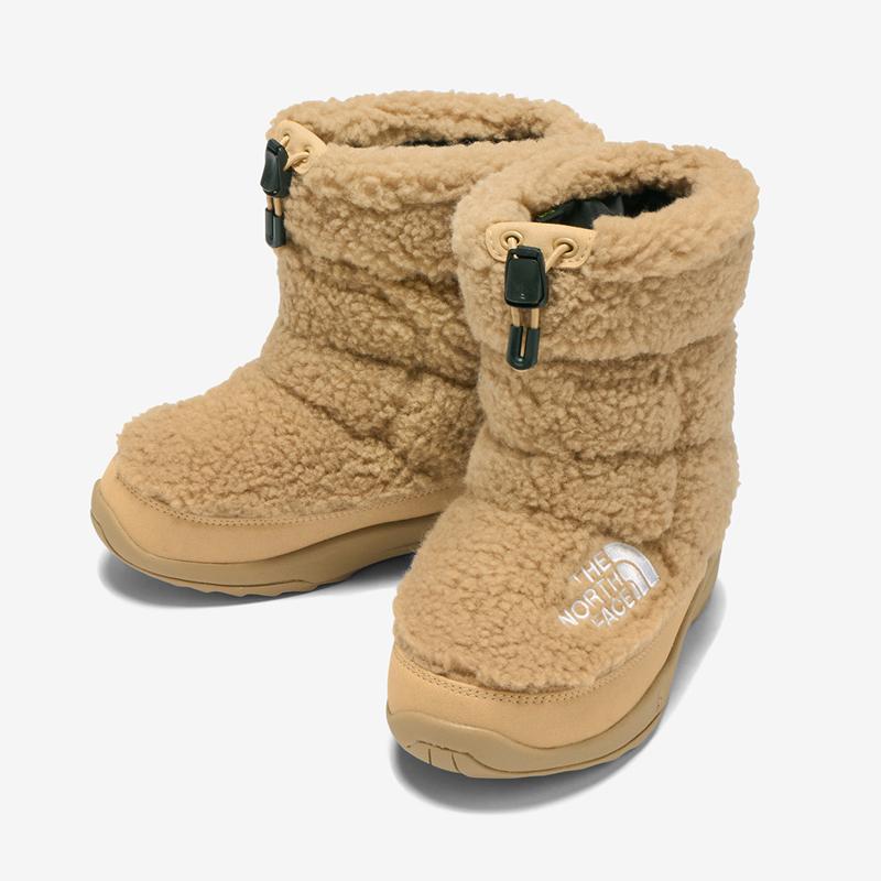 ノースフェイス　キッズ　ヌプシ　ブーティ　22㎝　ベージュ THE NORTH FACE（ザ ノースフェイス） フットウェア ヌプシ ブーティ