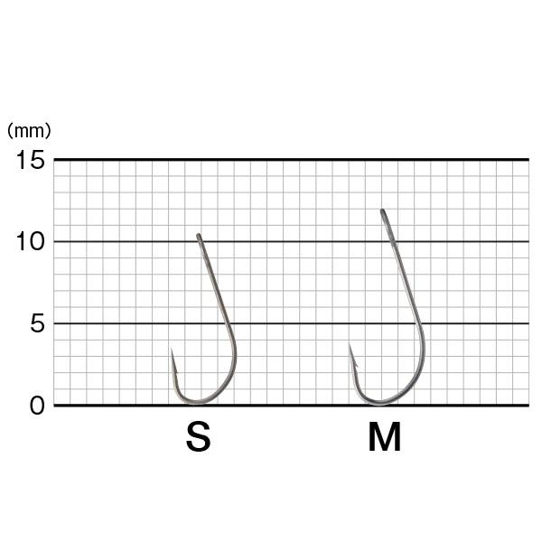 フック・シンカー・オモリ ゴールデンミーン GM UCフック M｜naturum-outdoor｜03