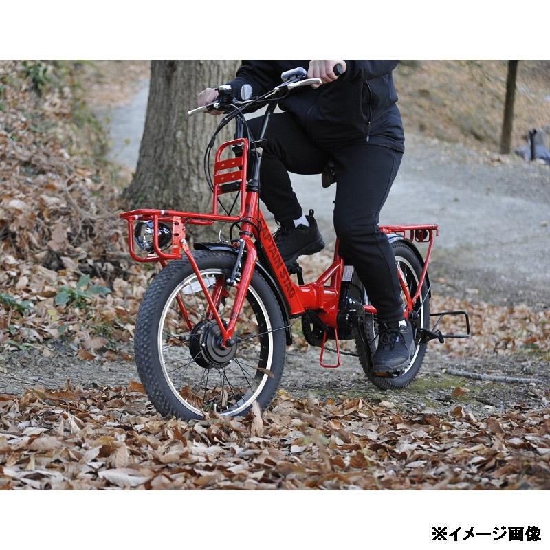 折りたたみ自転車 キャプテンスタッグ eバーギー 電動FDB206 20インチ アーミーベージュ(ABE)｜naturum-outdoor｜13