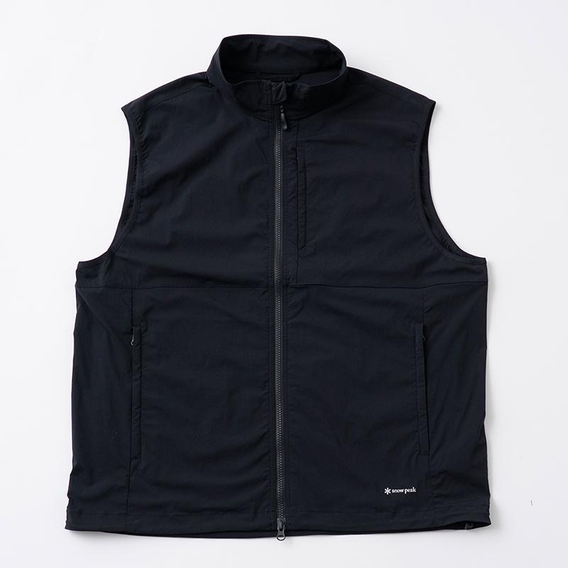 スノーピーク ベスト(メンズ) New Standard Utility Vest  L  Black snow peak（スノーピーク） ベスト(メンズ) New Standard Utility Vest