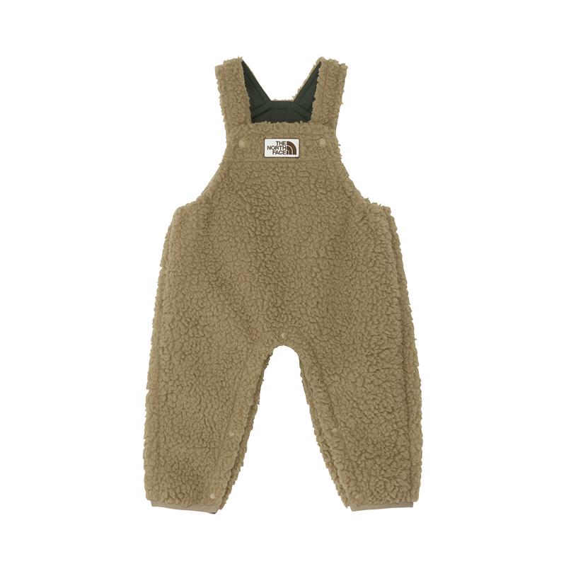 ザ・ノース・フェイス パンツ カドル フリース オーバーオール ベビー  90  クラシックカーキ(CK) THE NORTH FACE（ザ ノースフェイス） パンツ カドル フリース