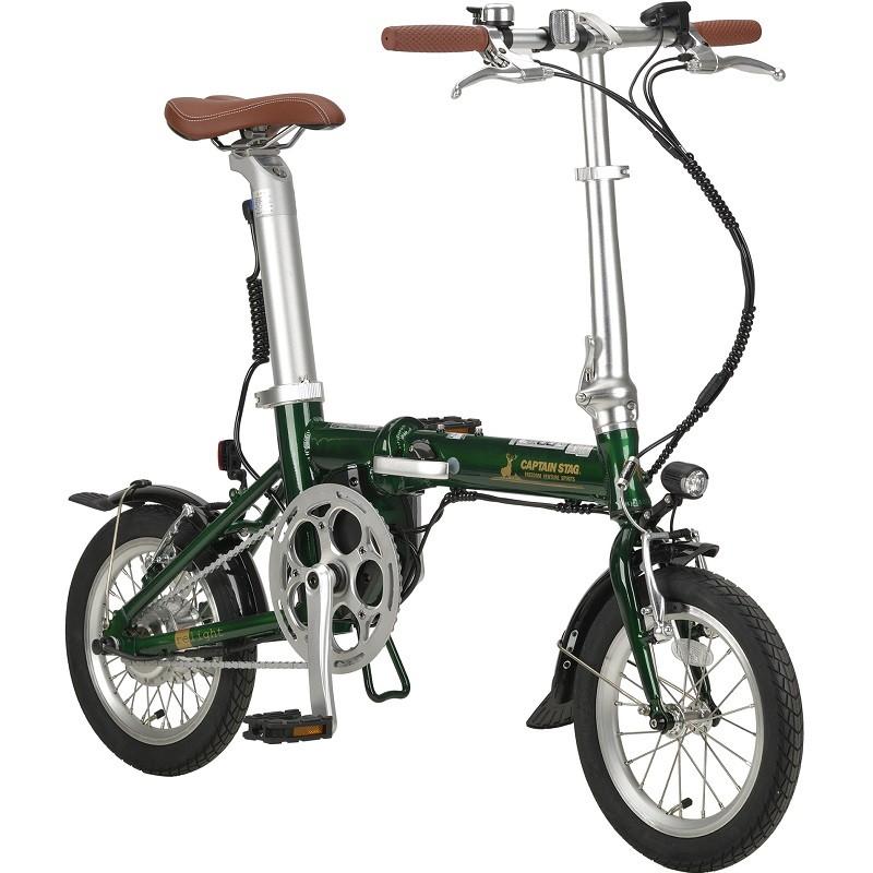 折りたたみ自転車 キャプテンスタッグ eリライト電動 FDB141 電動 