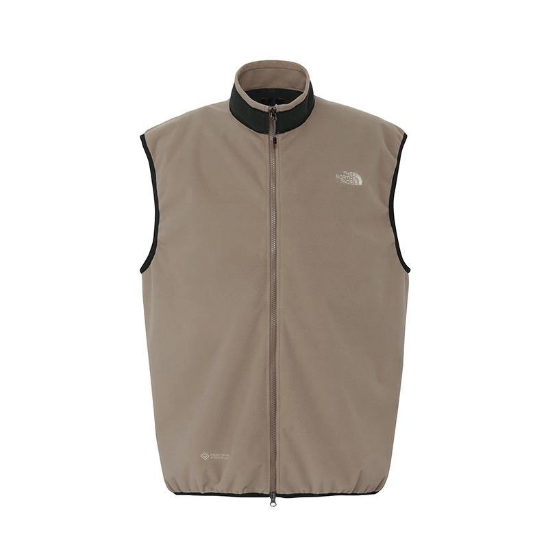 ザ・ノース・フェイス ベスト(メンズ) ウィンドストッパーエンライドベスト メンズ  M  マッシュルーム(MR) THE NORTH FACE（ザ ノースフェイス） ベスト(メンズ) ウィンド