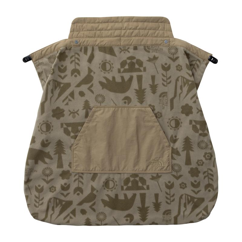 ザ・ノース・フェイス  ベビー フリースライニングブランケット   シルエットカーキ(SK) THE NORTH FACE（ザ ノースフェイス） ベビー フリースライニング