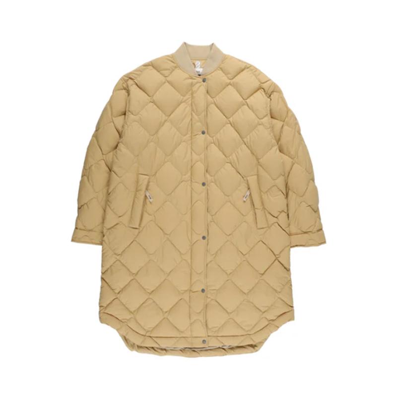 ナンガ ジャケット(レディース) リブカラーキルテッドダウンコート ウィメンズ  WM  BEG2(TAN) 1/15まで全品+P5% ジャケット(レディース) ナンガ リブカラー