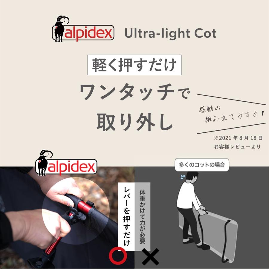 公式】【ドイツ発 欧州 No.1 ローコット】ALPIDEX (アルピ