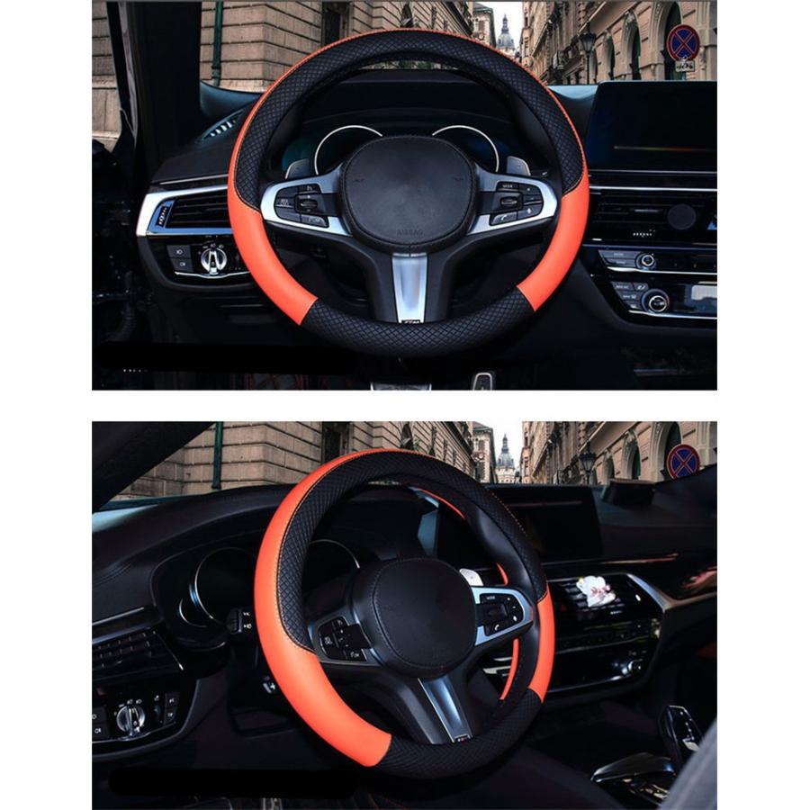 ハンドルカバーで車内をオシャレにアレンジ ハンドルカバー ステアリングカバー9colors 車 おしゃれ グリップ 軽自動車 カーグッズ カー用品38cm Na Fxpc ナチュラルヤフー店 通販 Yahoo ショッピング