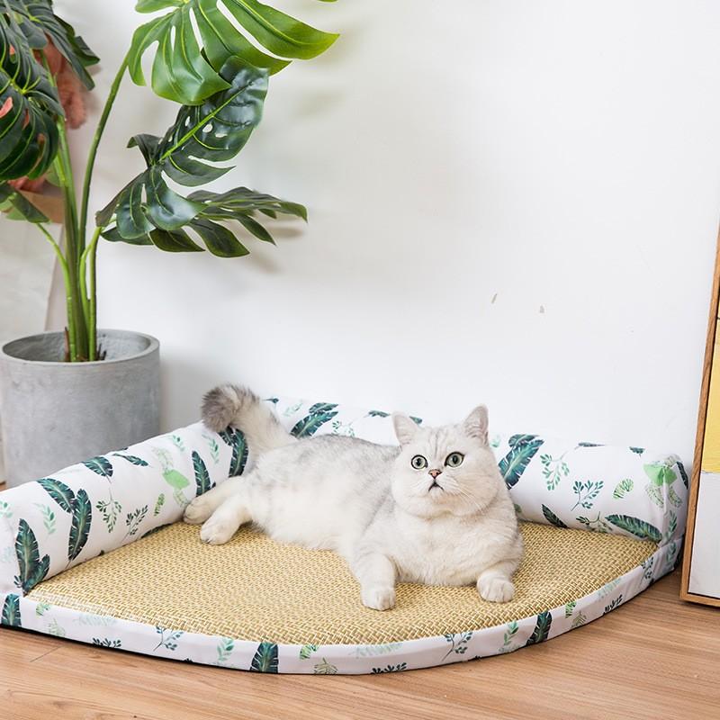 ペットベッド 夏用 犬用ベッド ペットソファ 小型犬 中型犬 人気提案 猫用 ペット用品 ひんやり 接触冷感 寝具 Cool ペット用