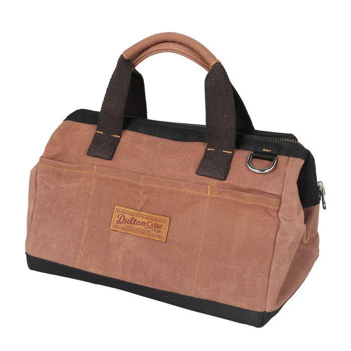 Dulton WAX CANVAS TOOL BAG CAMEL T21-0337CAM ダルトン ワックス キャンバス ツール バッグ キャンバスバッグ アウトドア キャンプ ビンテージ風 【国内即発送】 DULTON ダルトン WAX CANVAS LOG BAG ワックスキャンバスログバッグ Y959-1267