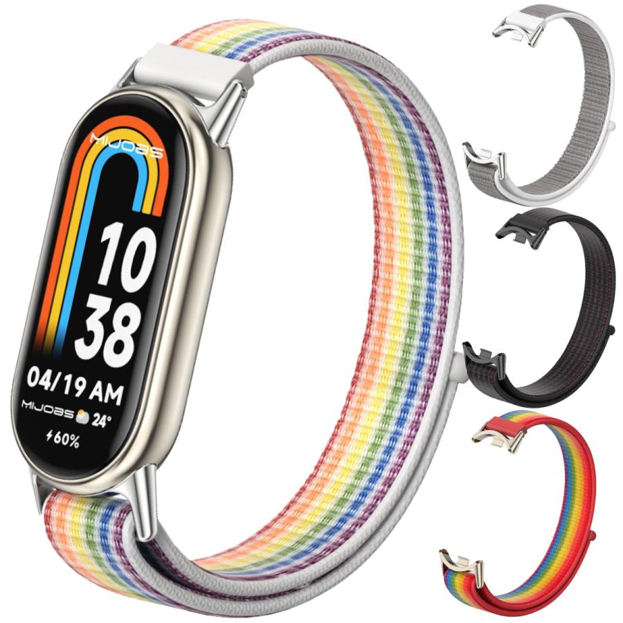 シャオミ xiaomi mi band 7 6 5 対応 交換バンド miband5 miband6 miband7 スマートバンド 交換