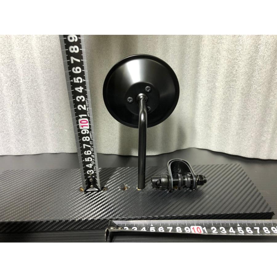 送料一律￥ ヌケヌケ！ゼニゴン ミラー ショート！ブラック 左右共用1