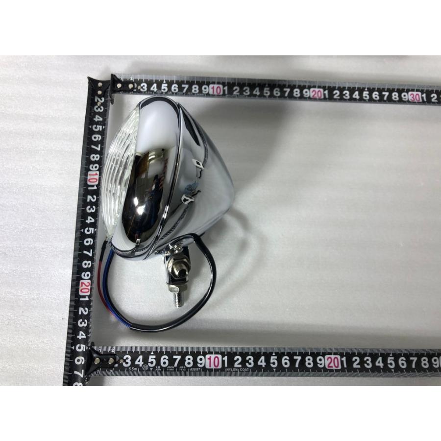 ☆栃木発☆ 4-1／2インチ クラシックラウンドヘッドライト メッキ