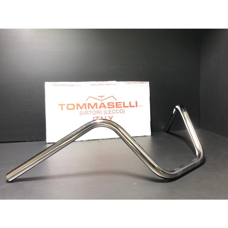 TOMMASELLI（トマゼリ） ☆刻印有☆ クローム 22Φ ハンドル カスタム 