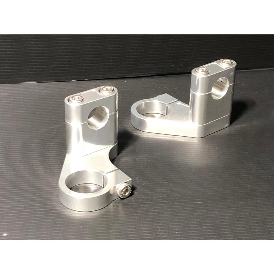 ☆バーハンドル 化 キット☆ 35Φ フォーク 用 クランプ Φ22.2mm Φ7