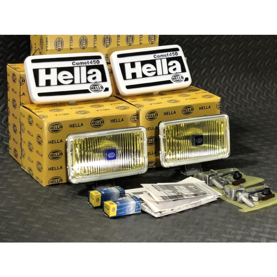 Hella ヘラー Comet 450 フォグランプ クリアーレンズ 2個セット 送料一律￥2個セット ヘラー コメット 450 フォグ イエロー 正規品 検