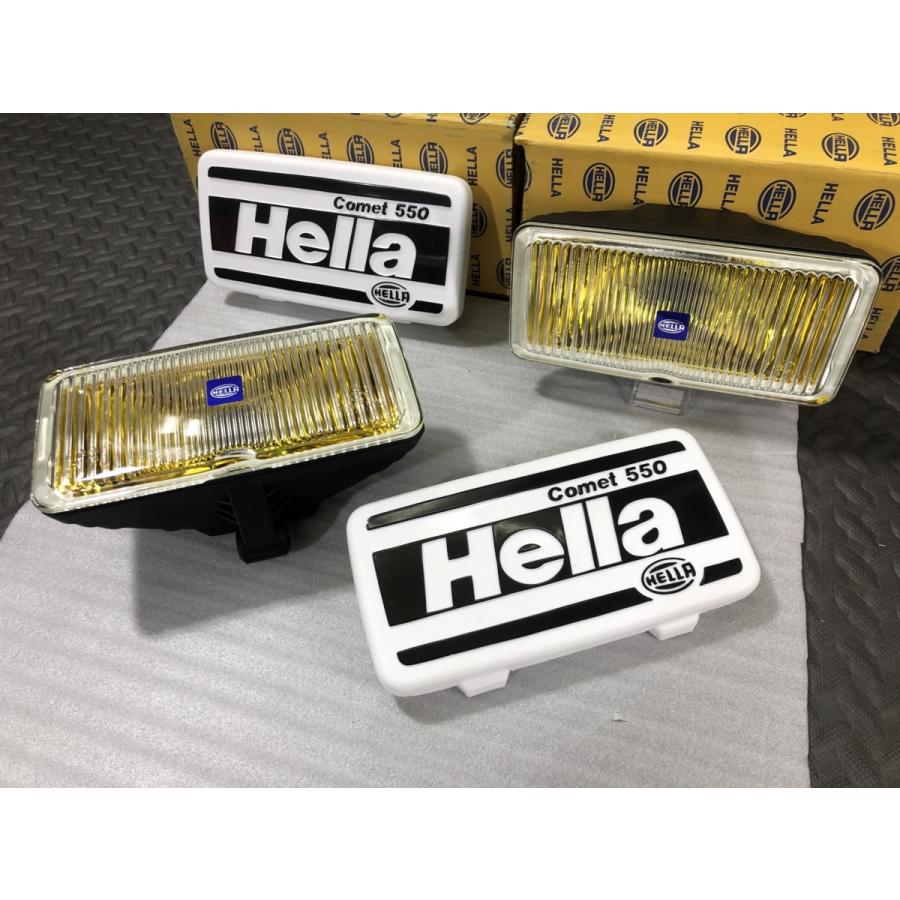 ￥送料一律￥2個セット ヘラー コメット 550 フォグ イエロー 正規品 検）hella マーシャル シビエ ルーカス ピア PIAA  CIBIE 角 凸 当時_5