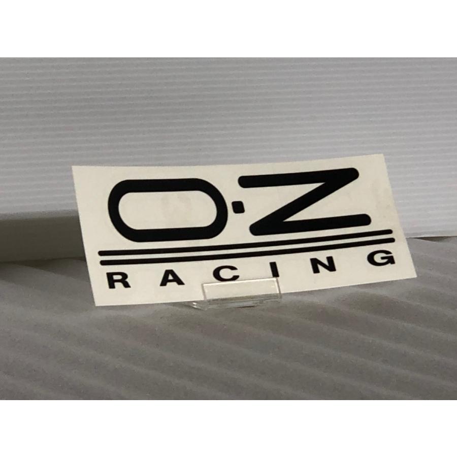 OZ Racing OZレーシング カッティング ステッカー 黒 ブラック 検