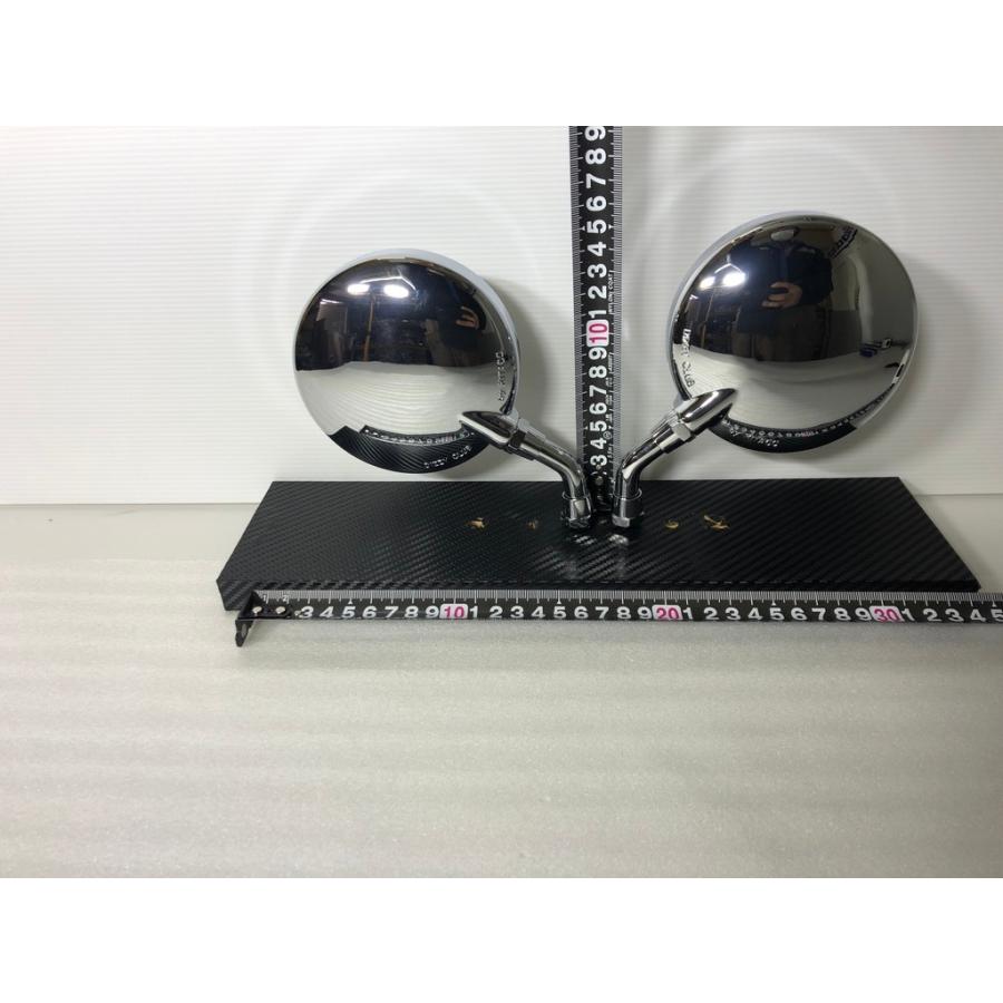 KITACO（キタコ） Z2 ZII ミニ ミラー ショート メッキ 左右セット 検