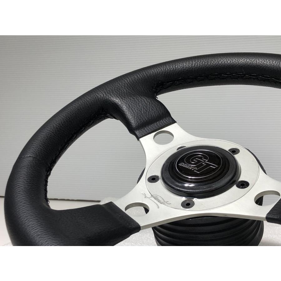 美品‼️グラント極小径ステアリング3スポーク21.5φ‼️ MOONEYES 送料一律☆US 小径 グラント GRANT GS762 フォーミュラGT 30Φ