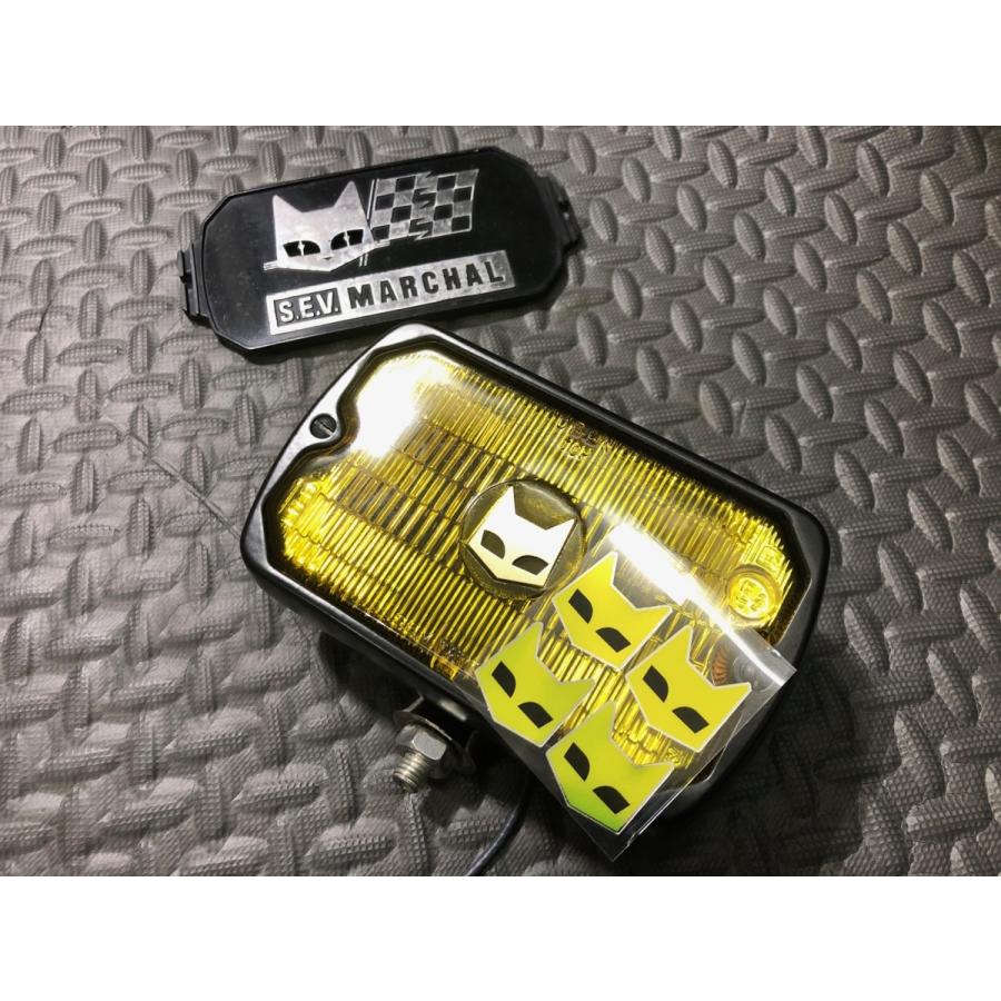 マーシャル SEV MARCHAL ステッカー 正規品 検）Marshall セブ シビエ ルーカス ピア PIAA ロゴ CIBIE 角 デカール 凸｜nautoplan｜04