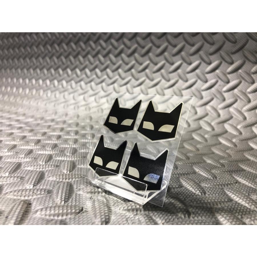 マーシャル SEV MARCHAL 正規品 メッキステッカー 黒×シルバー 4枚組