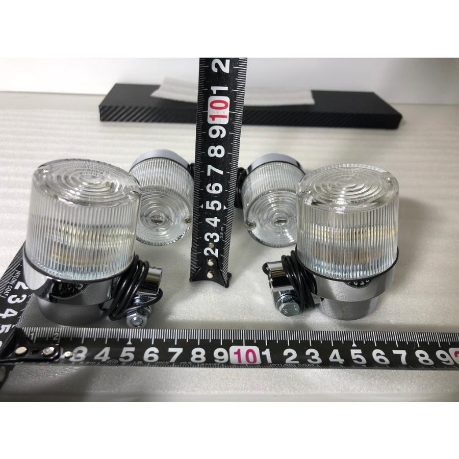 CGC社外ウィンカー4つセット汎用アルミクリア CGC社外ウィンカー4つセット汎用アルミクリア