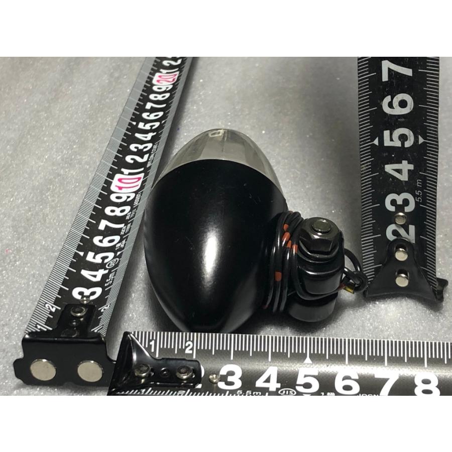 ☆高品質☆ CGC 505 丸型 ウィンカー 2個set 黒 クリア 検）ブラック