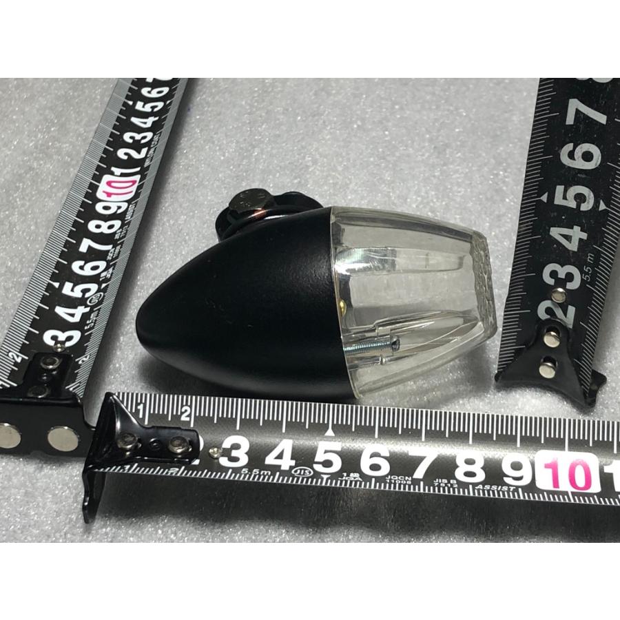 ☆高品質☆ CGC 505 丸型 ウィンカー 2個set 黒 クリア 検）ブラック
