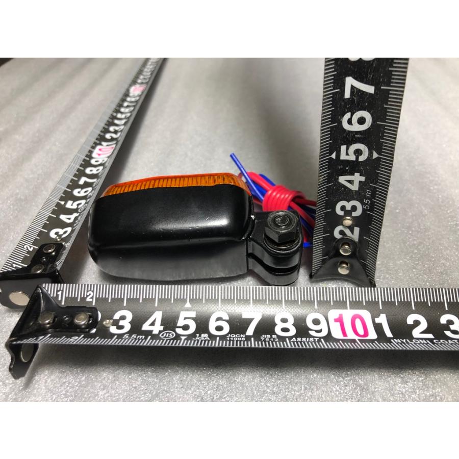 ☆高品質☆ CGC 250型 Wコード ウィンカー 2個set 黒 アンバー 橙 検