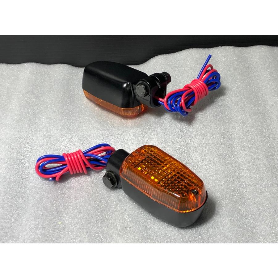 ☆高品質☆ CGC 250型 Wコード ウィンカー 2個set 黒 アンバー