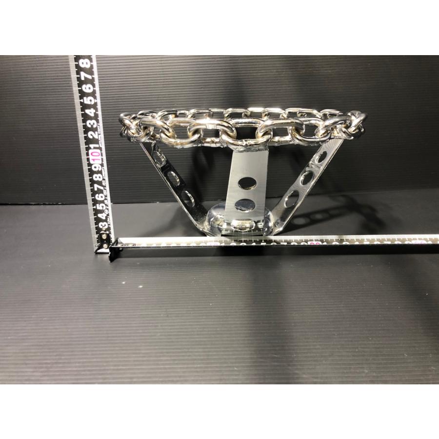 MOONEYES ☆久々入荷☆ メッキ チェーン リンク 3スポーク 25cm GS741