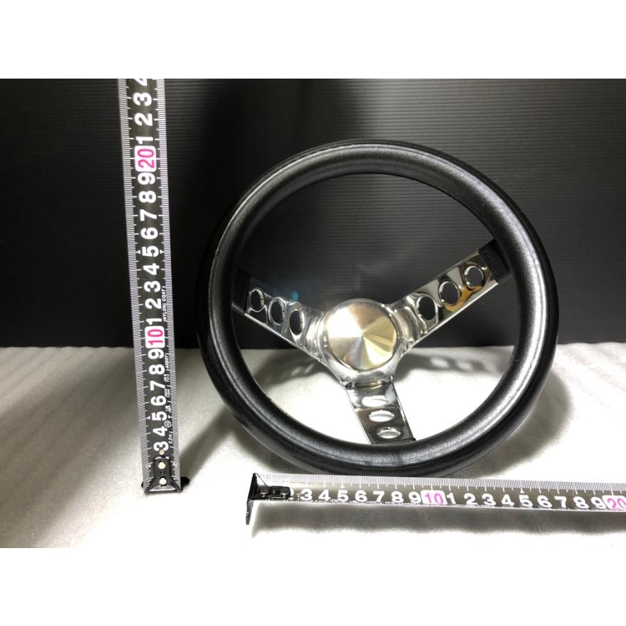 MOONEYES グラント 25cm クラシック ブラックフォーム ステアリング