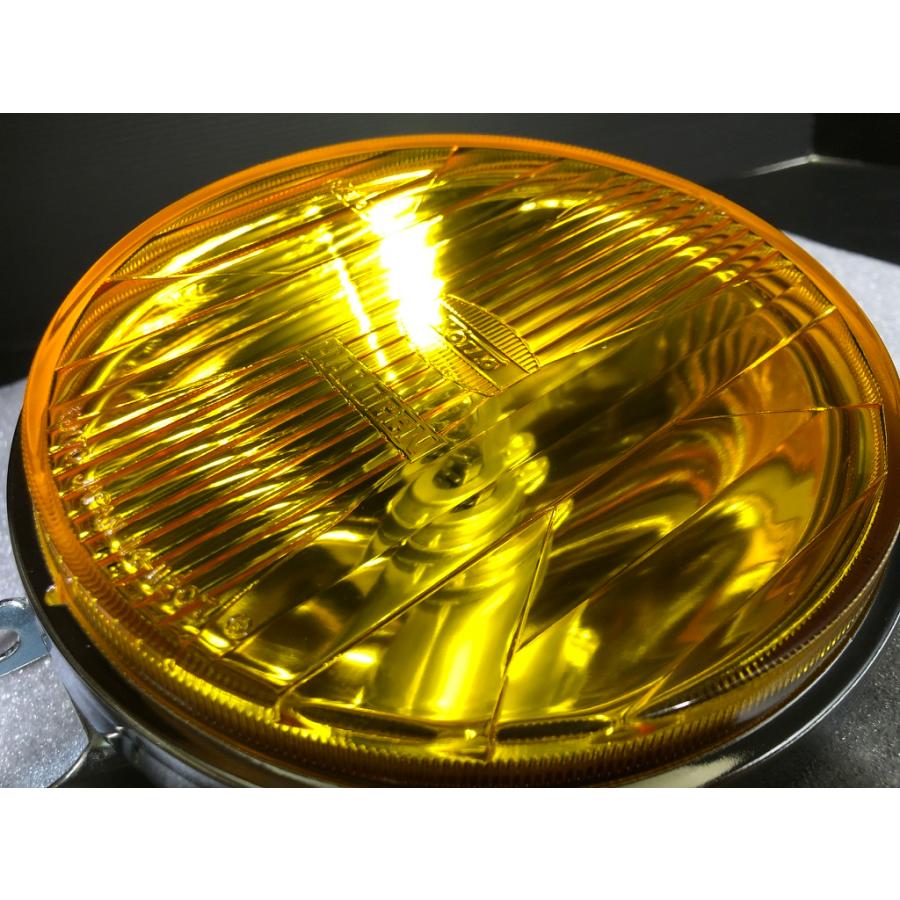 送料一律 ★ 2個set ★ 小糸製作所 161型 丸 ハロゲン ドライビング ランプ イエロー 黄 色 検）Marshall シビエ CIBIE 凸 旧車 当時_1