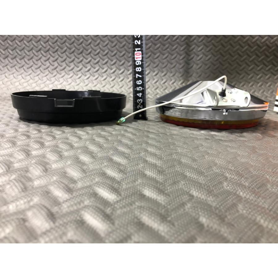 ￥送料一律￥2個 黒金カバー付！小糸製作所 161型 丸 ハロゲンフォグランプ 検）Marshall シビエ ルーカス ピア PIAA CIBIE 角 凸 当時_3