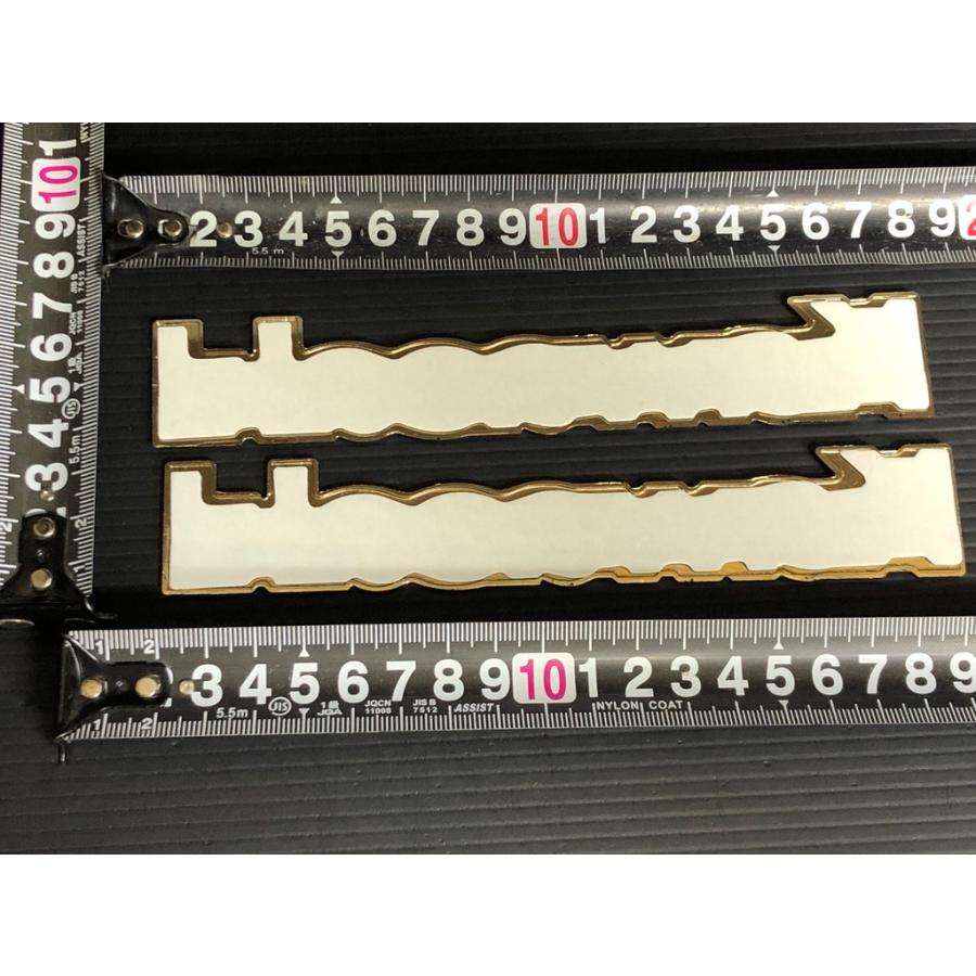 カワサキ　ゼファーχ　ゴールドエンブレム　タンクエンブレム　カワサキエンブレム カワサキ（Kawasaki） ☆金属製☆ 純正 タンク エンブレム ゴールド L