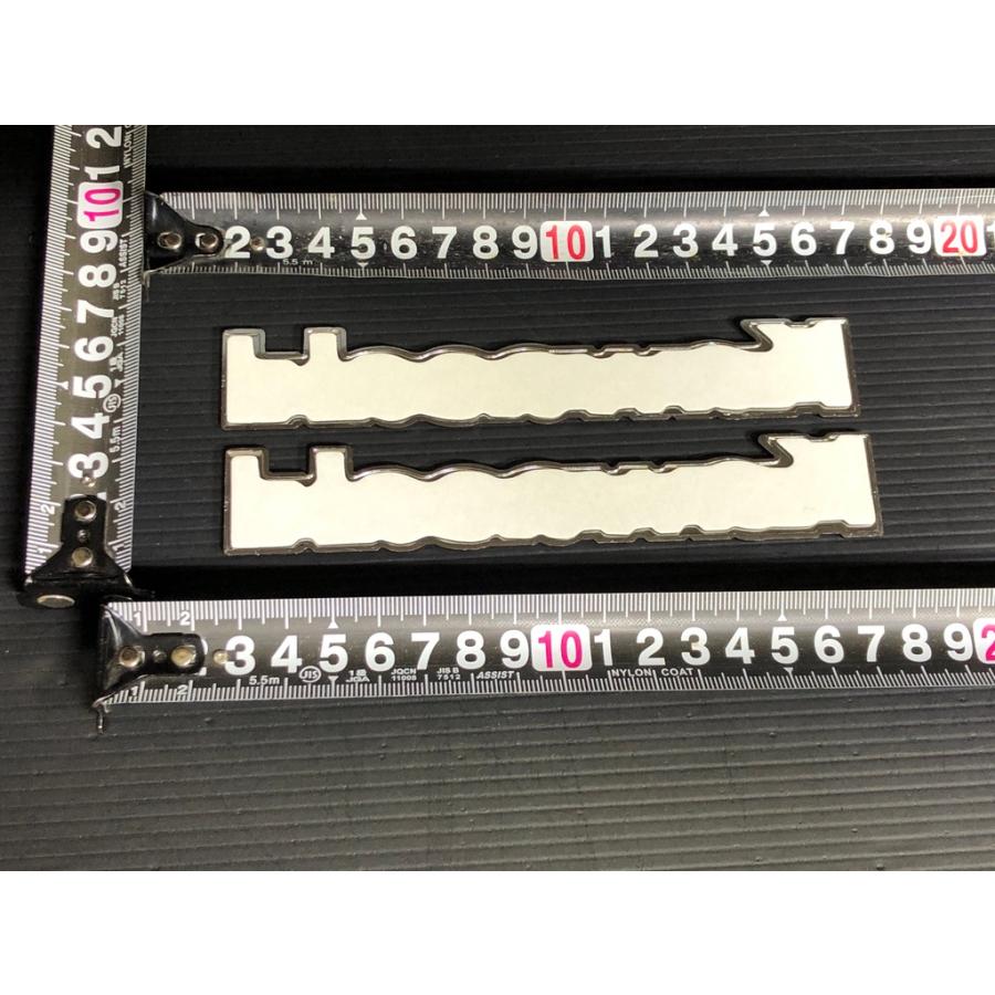 カワサキ（Kawasaki） ☆金属製☆ 純正 タンク エンブレム メッキ S