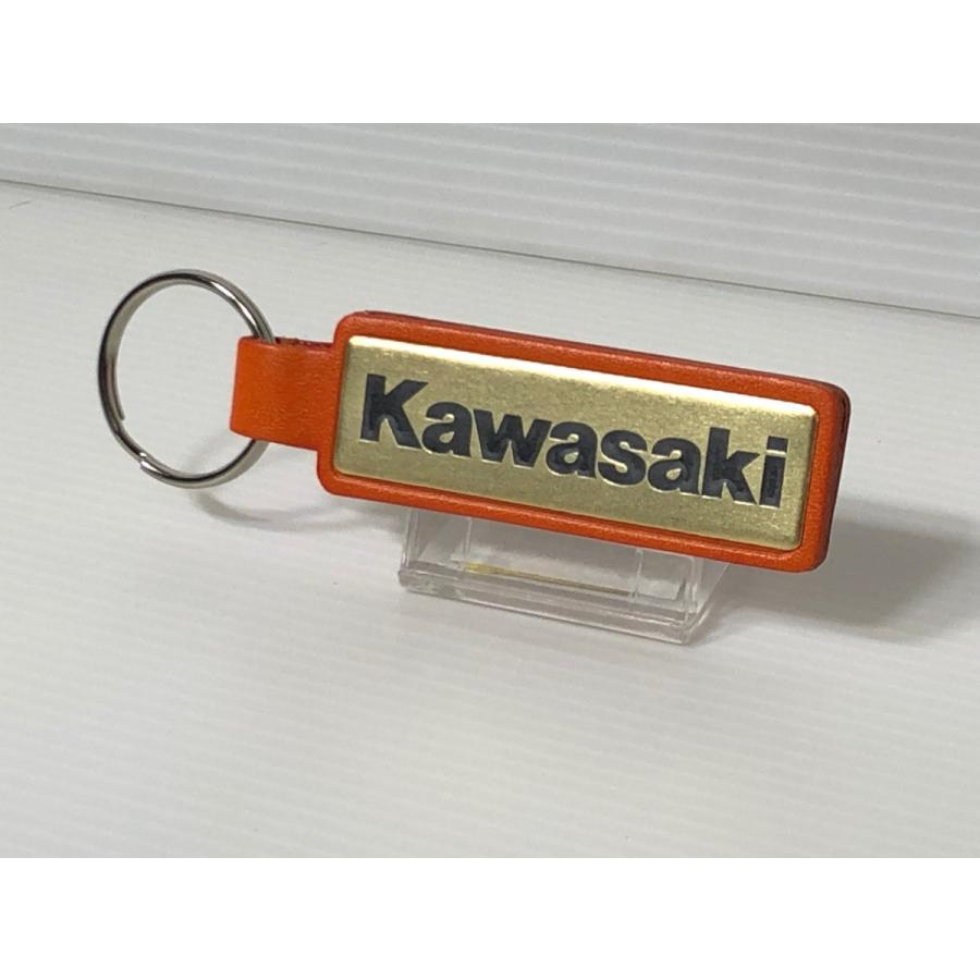 カワサキ（Kawasaki） ￥送料一律￥ 純正 レザー 茶 ブラウン キャメル