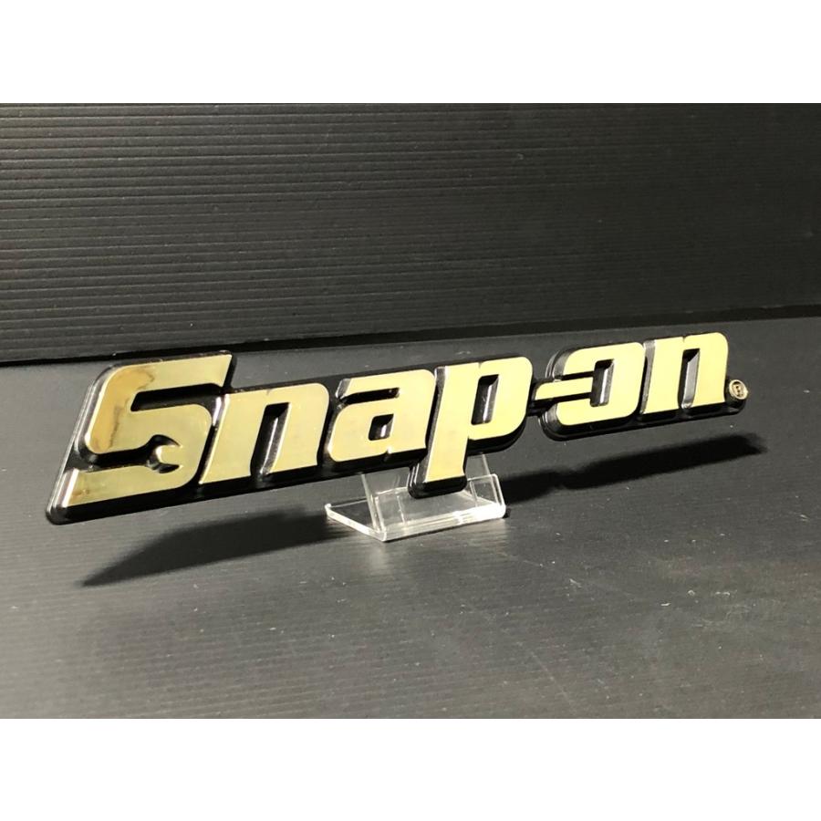 送料一律￥ ＊正規品＊ スナップオン Snap-on エンブレム ゴールド 検 