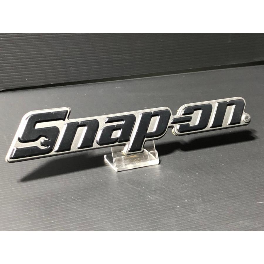 Snap-on（スナップオン） ＊正規品＊ エンブレム ガンメタ ブラック 黒