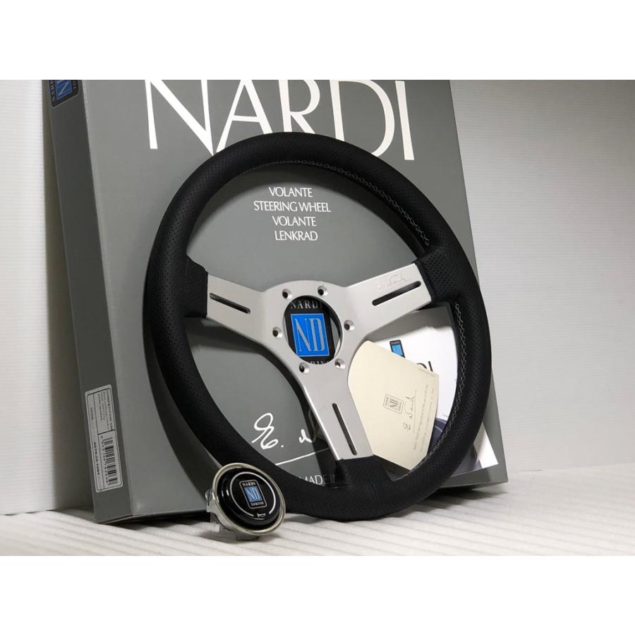 在庫有★ NARDI ナルディー 33Φ コンペティション パンチングレザー シルバースポーク N086 検）330 Φ ウット パイ モモ ステアリング