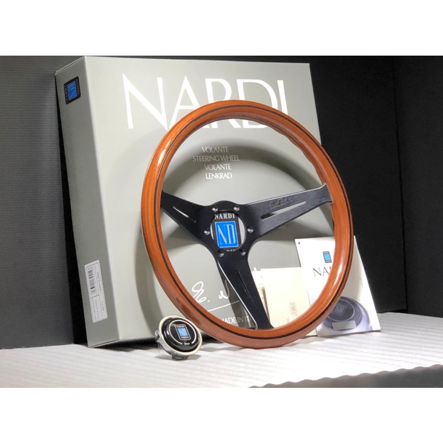 送料一律￥ NARDI ナルディー クラシック ウッド ブラック ディープ 