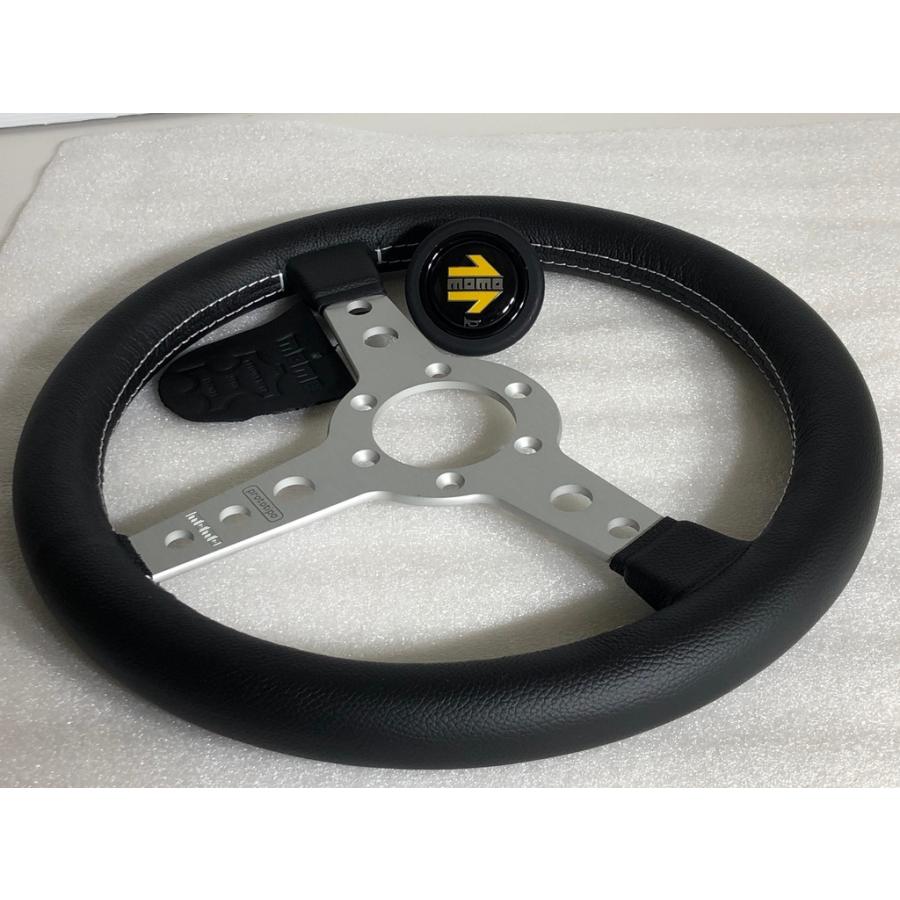 MOMO ☆在庫有☆ P-9 プロトタイプ シルバー 320mm フラット MOMO ☆在庫有☆ P-9 プロトタイプ シルバー 320mm フラット
