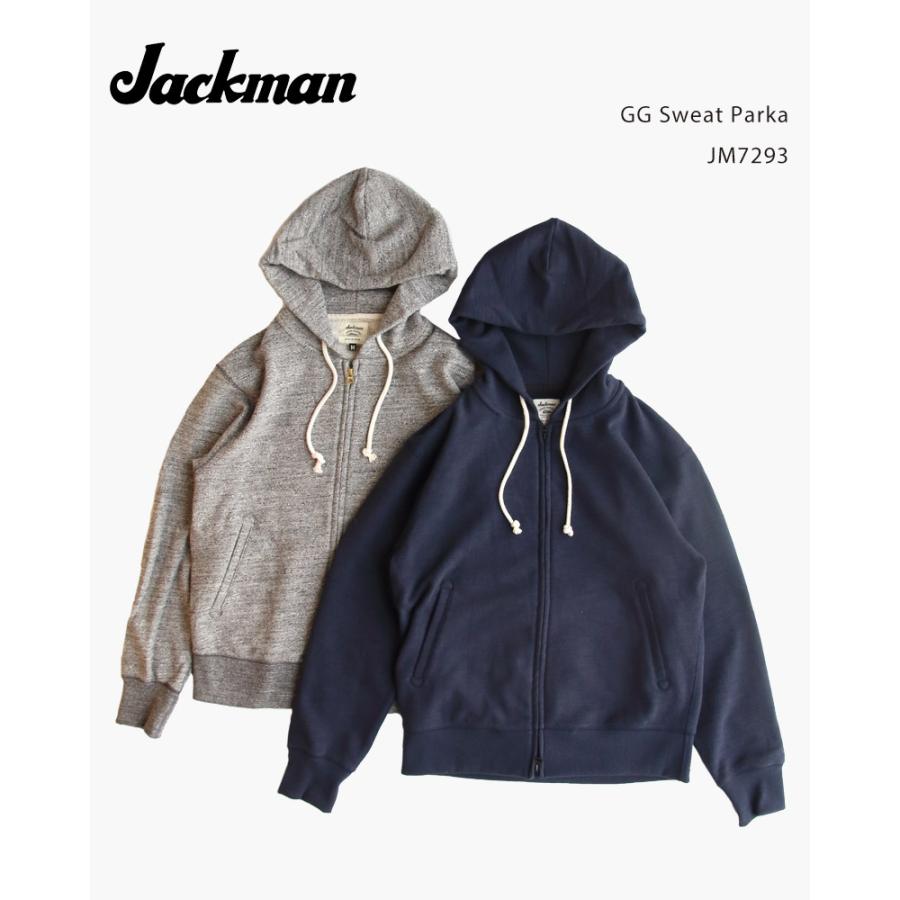 Jackman（ジャックマン） GGスウェットパーカ / Jackman GG Sweat