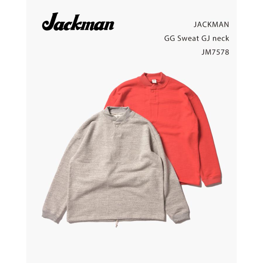 ジェットマン Jackman（ジャックマン） JACKMAN GG Sweat GJ neck JM7578 / ジャック