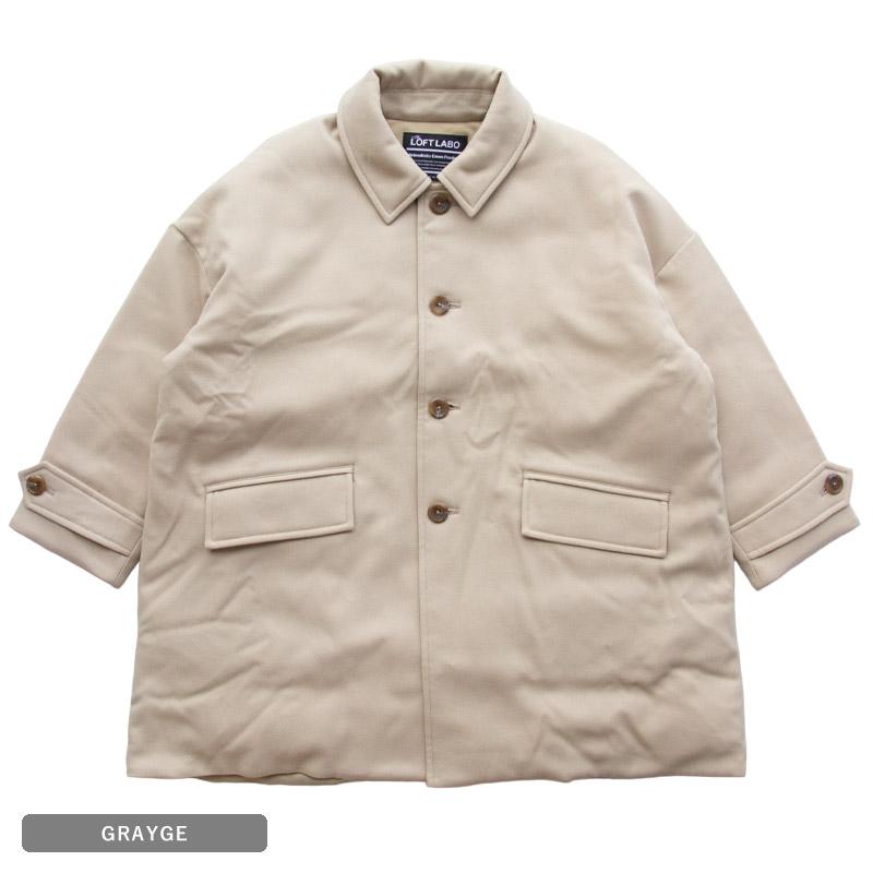 THE LOFT LABO（ロフトラボ） シングルボタンオーバーダウン コート