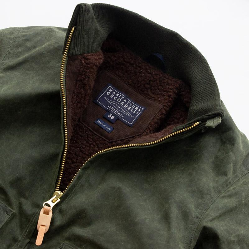 マニファッチュラチェッカレッリ ボマージャケット MANIFATTURA