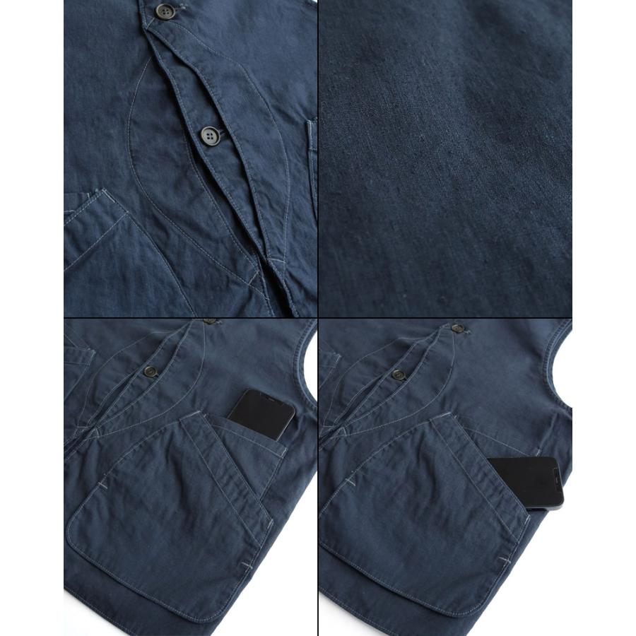 POST O'ALLS OVERALLS Post O`Alls #3502-HCP3 DEE Vest : hemp POST O'ALLS OVERALLS Post O`Alls #3502-HCP3 DEE Vest : hemp