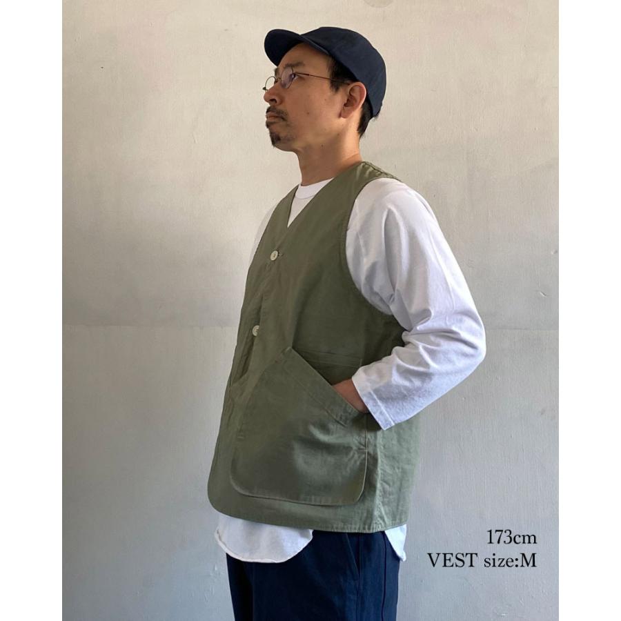 POST O'ALLS OVERALLS Post O`Alls #3502-HCP3 DEE Vest : hemp POST O'ALLS OVERALLS Post O`Alls #3502-HCP3 DEE Vest : hemp