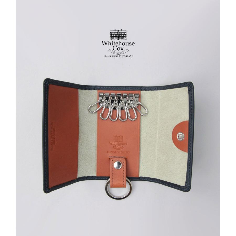 ホワイトハウスコックス キーケース ネイビー タン ダービーコレクション キーケースウィズリング Whitehousecox S9692 Keycase With Ring Derby Whcdcn9692 Naval 通販 Yahoo ショッピング