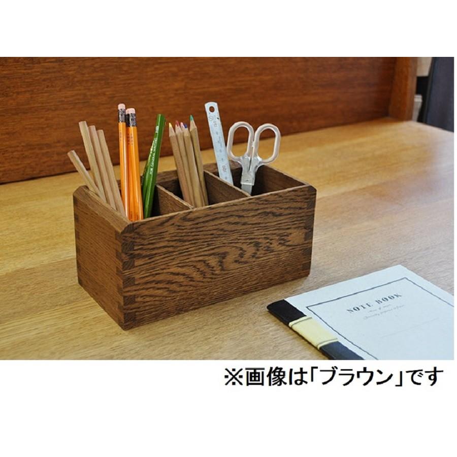 木製 多用途ペン立て ナチュラル 01060-10 オークヴィレッジ Oak Village 国産材使用 伝統工法による木製文具 |  | 06